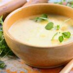 Суп из картофеля с кукурузой и беконом
