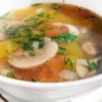 Классический простой грибной суп