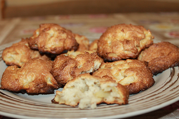 Печенье ароматное с яблоком и корицей в духовке