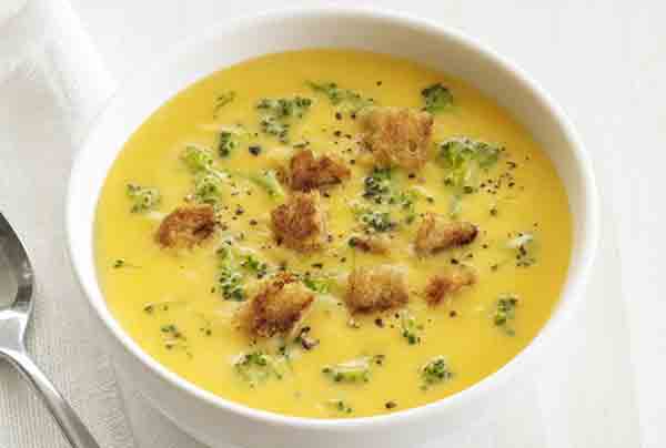 Сырный суп для гостей