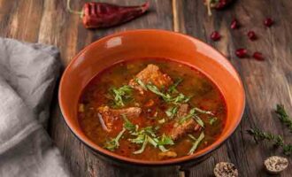 Суп харчо в кавказском стиле